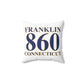 Franklin 860 Connecticut Spun Polyester Square Pillow