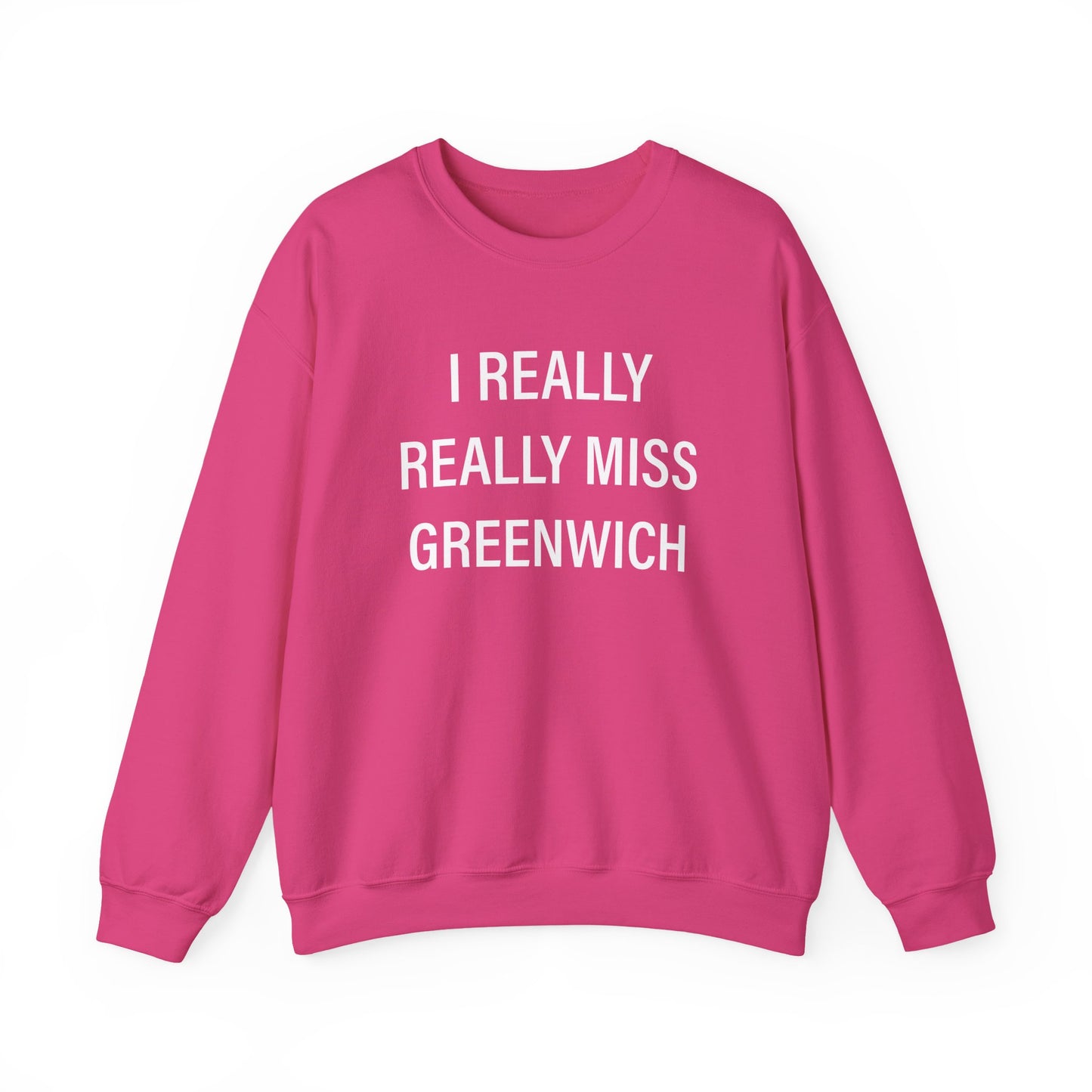 I Really Really Miss Greenwich Unisex Heavy Blend™ Crewneck Sweatshirt