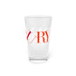 41 Tilt Danbury Pint Glass, 16oz