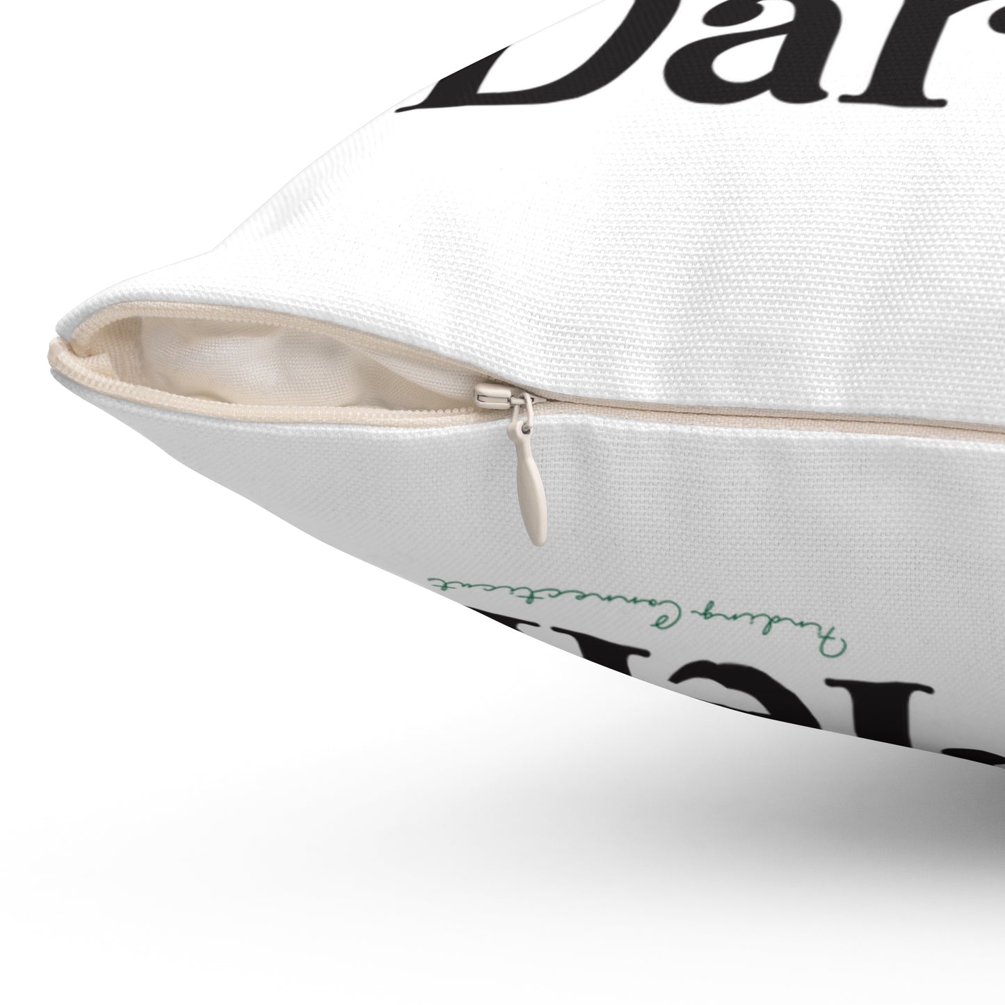 I Clover Darien Spun Polyester Square Pillow