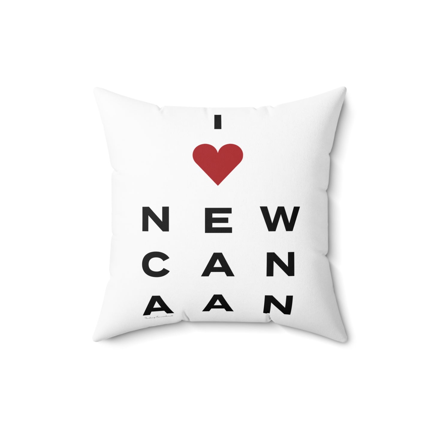 New Canaan Vision Spun Polyester Square Pillow