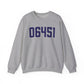 06451 Meriden Connecticut Zip Code Unisex Heavy Blend™ Crewneck Sweatshirt