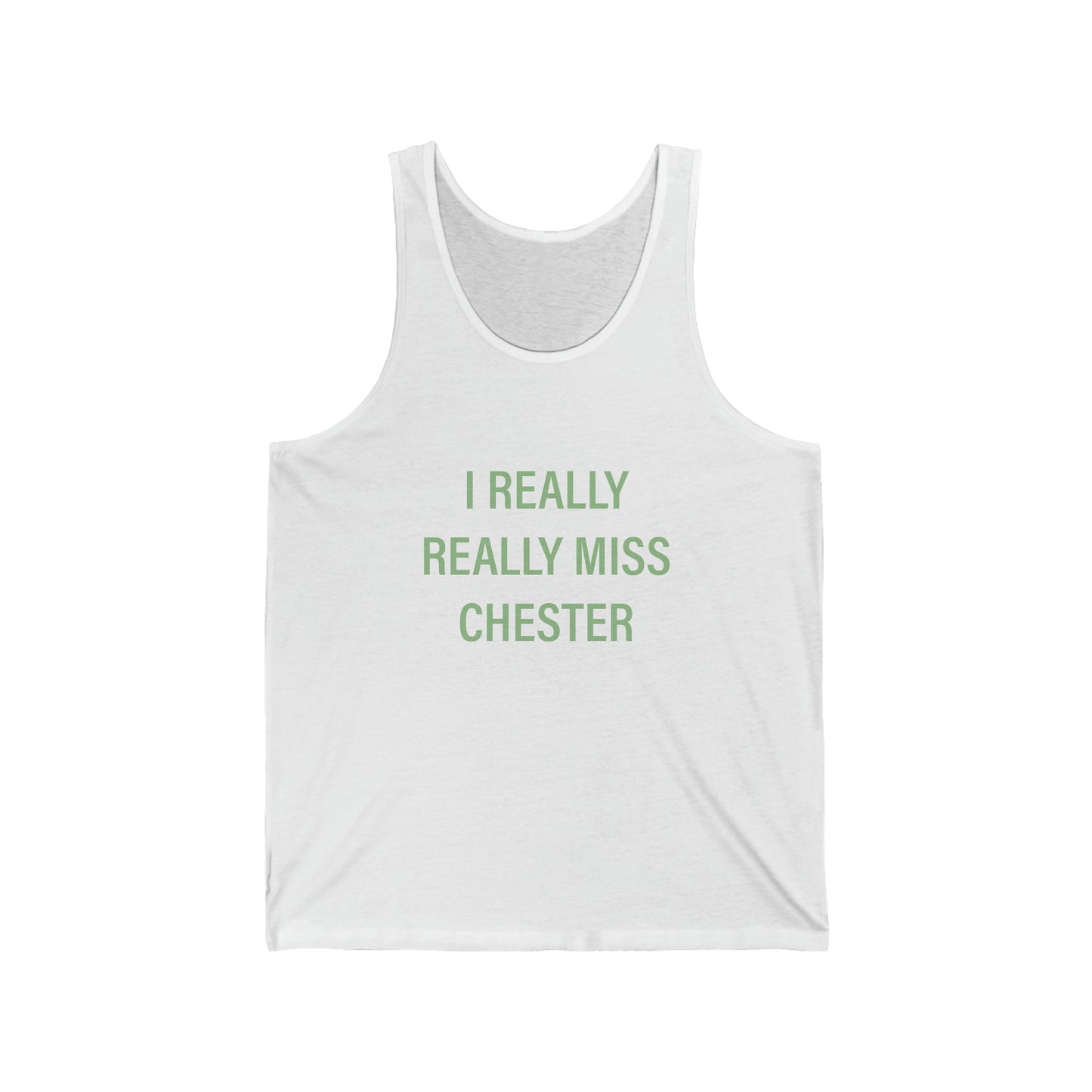 Chester unisex tank top shirt 