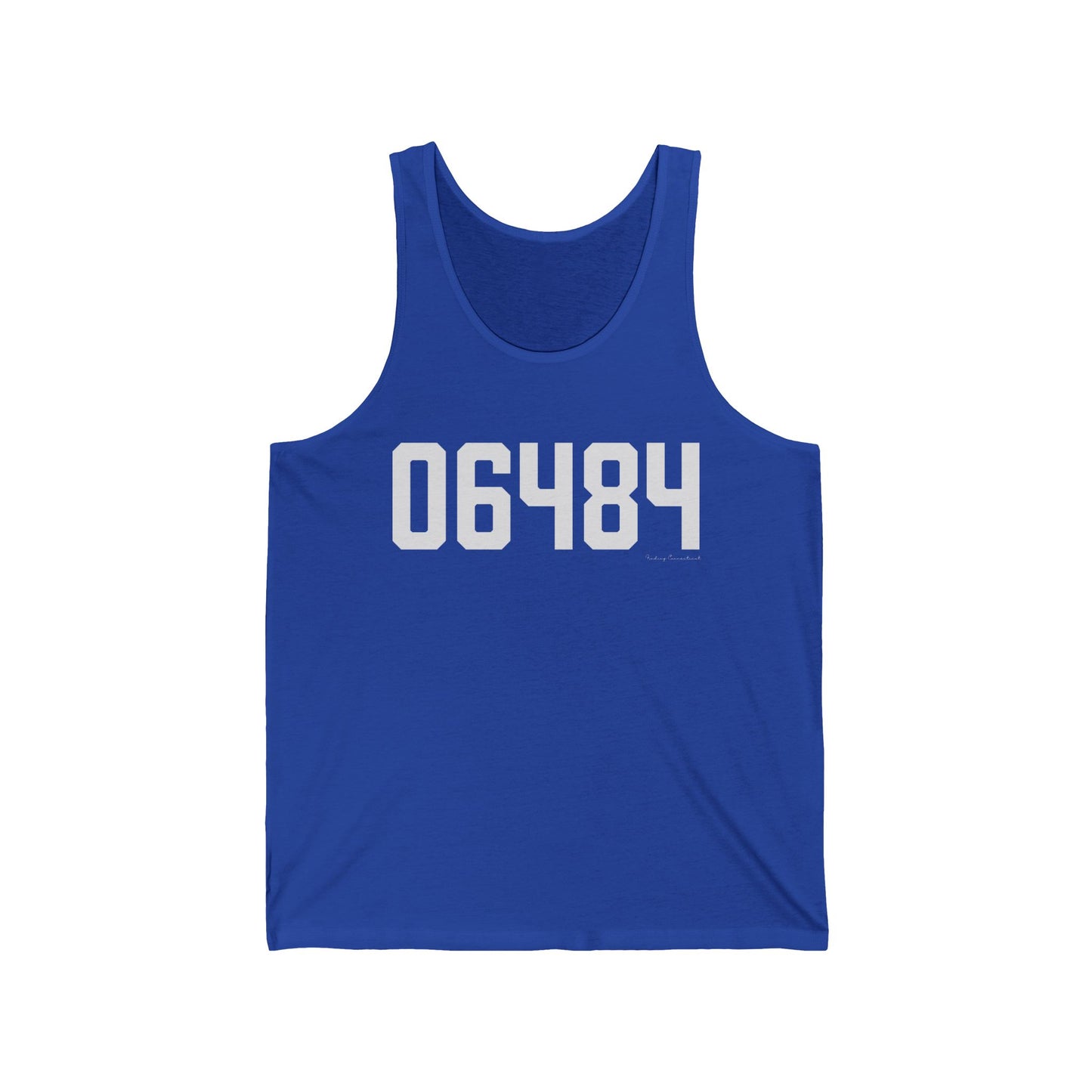 06484 Shelton CT Zip Code Unisex Jersey Tank Top