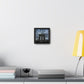 In the middle of the bridge Gallery Canvas Wraps, Square Frame