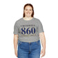 Cromwell 860 Connecticut Unisex Jersey Short Sleeve T-Shirt