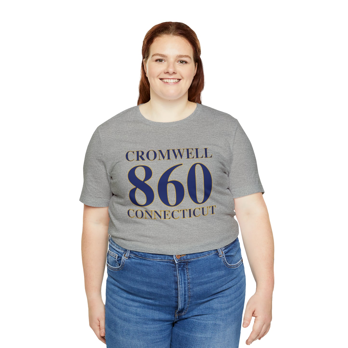 Cromwell 860 Connecticut Unisex Jersey Short Sleeve T-Shirt