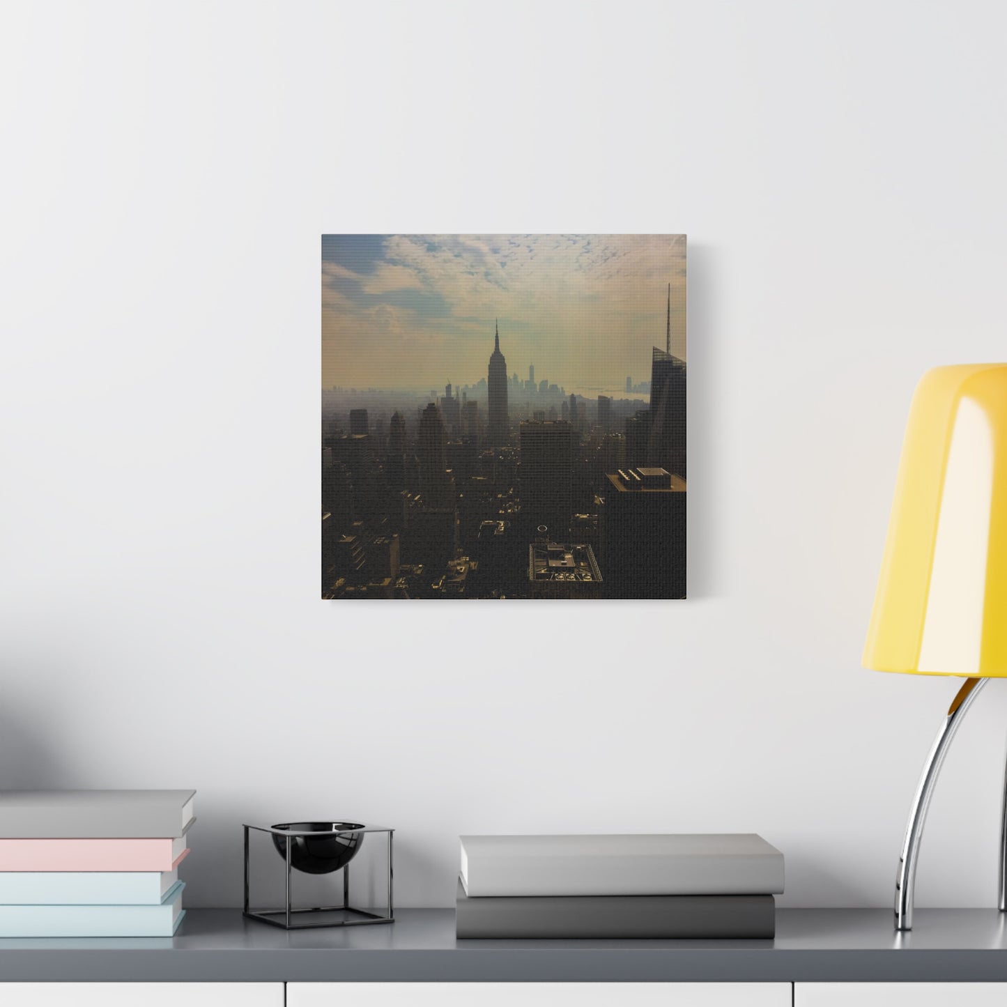NYC Skyline Matte Canvas, Stretched, 1.25"