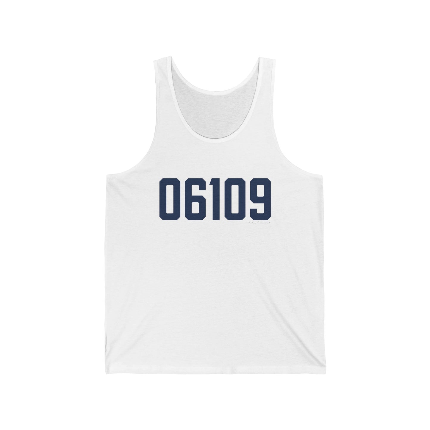 06109 - Wethersfield Connecticut Zip Code - Unisex Jersey Tank