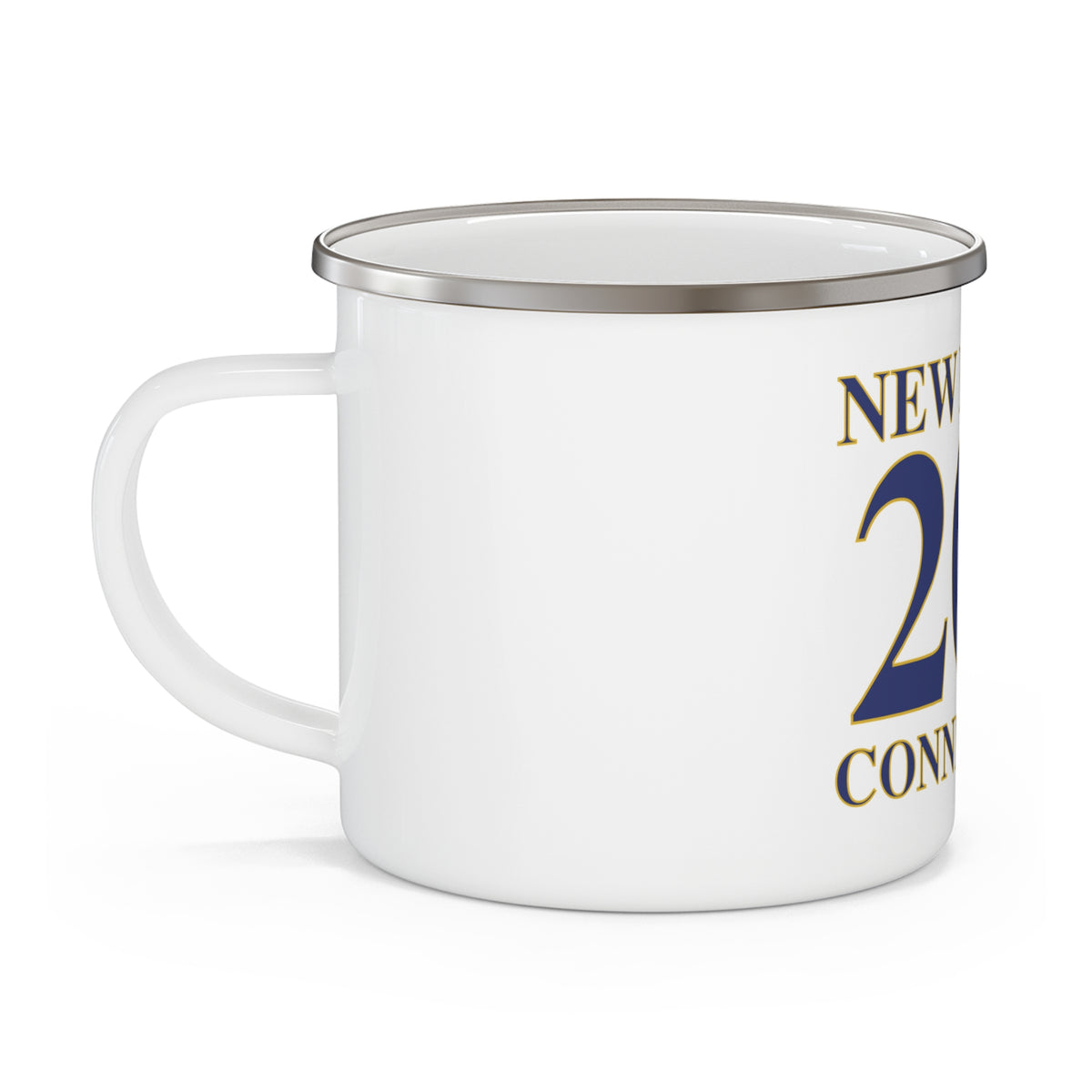 New Haven 203 Connecticut Enamel Camping Mug