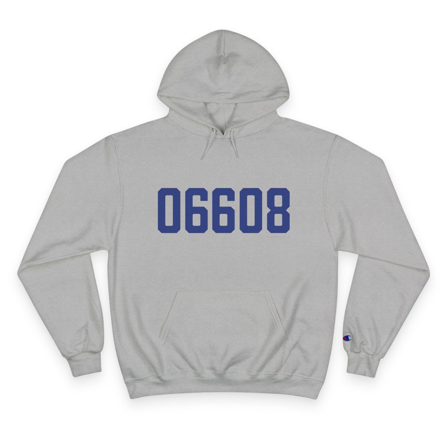 06608 Bridgeport Connecticut Zip Code Champion Hoodie Sweatshirt