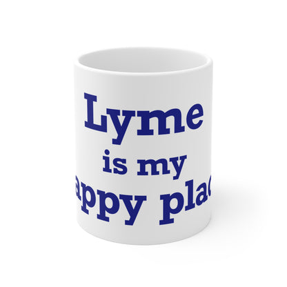 Lyme is My Happy  Place Mug 11oz