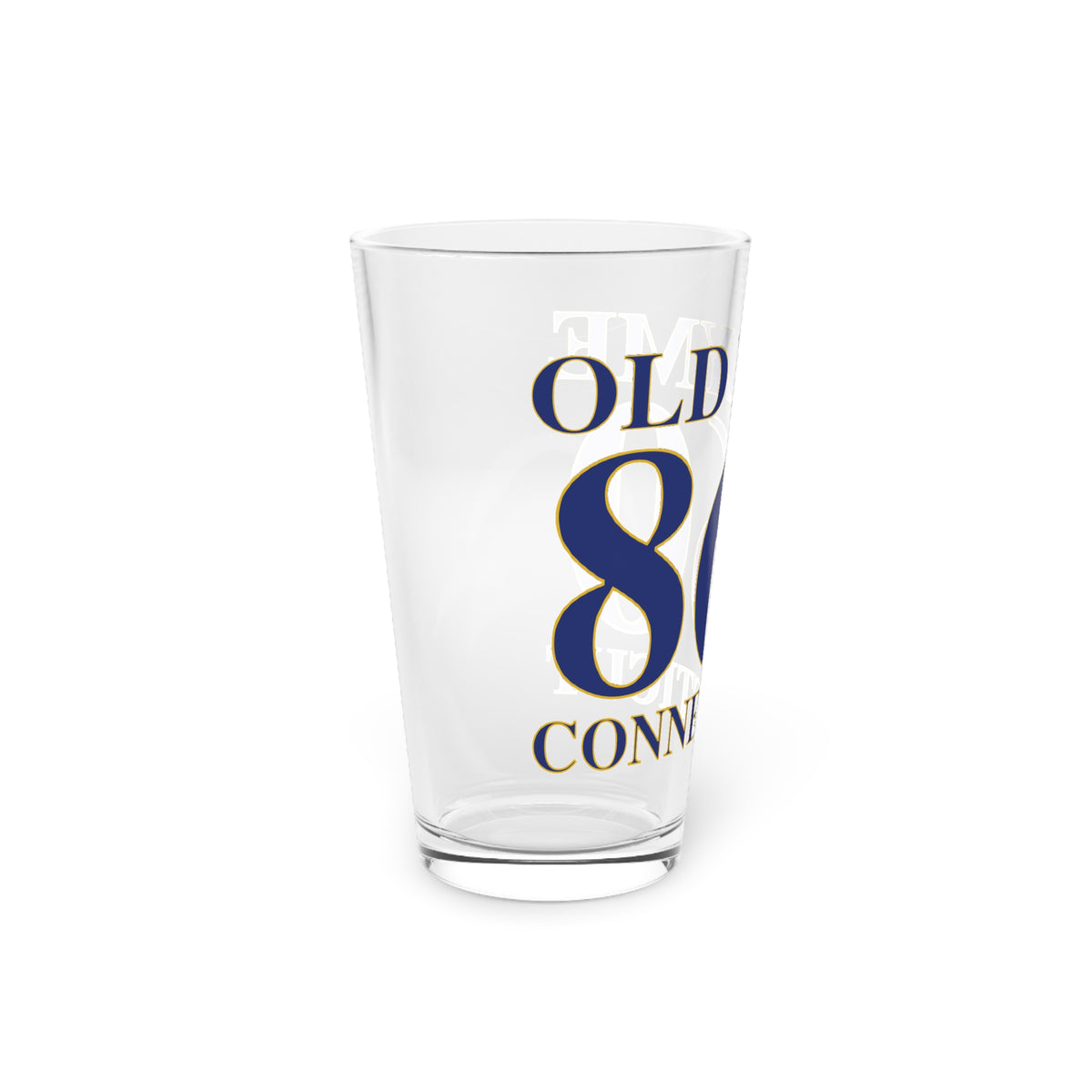 Old Lyme 860 Connecticut Pint Glass, 16oz