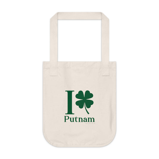 I Clover Putnam Organic Canvas Tote Bag