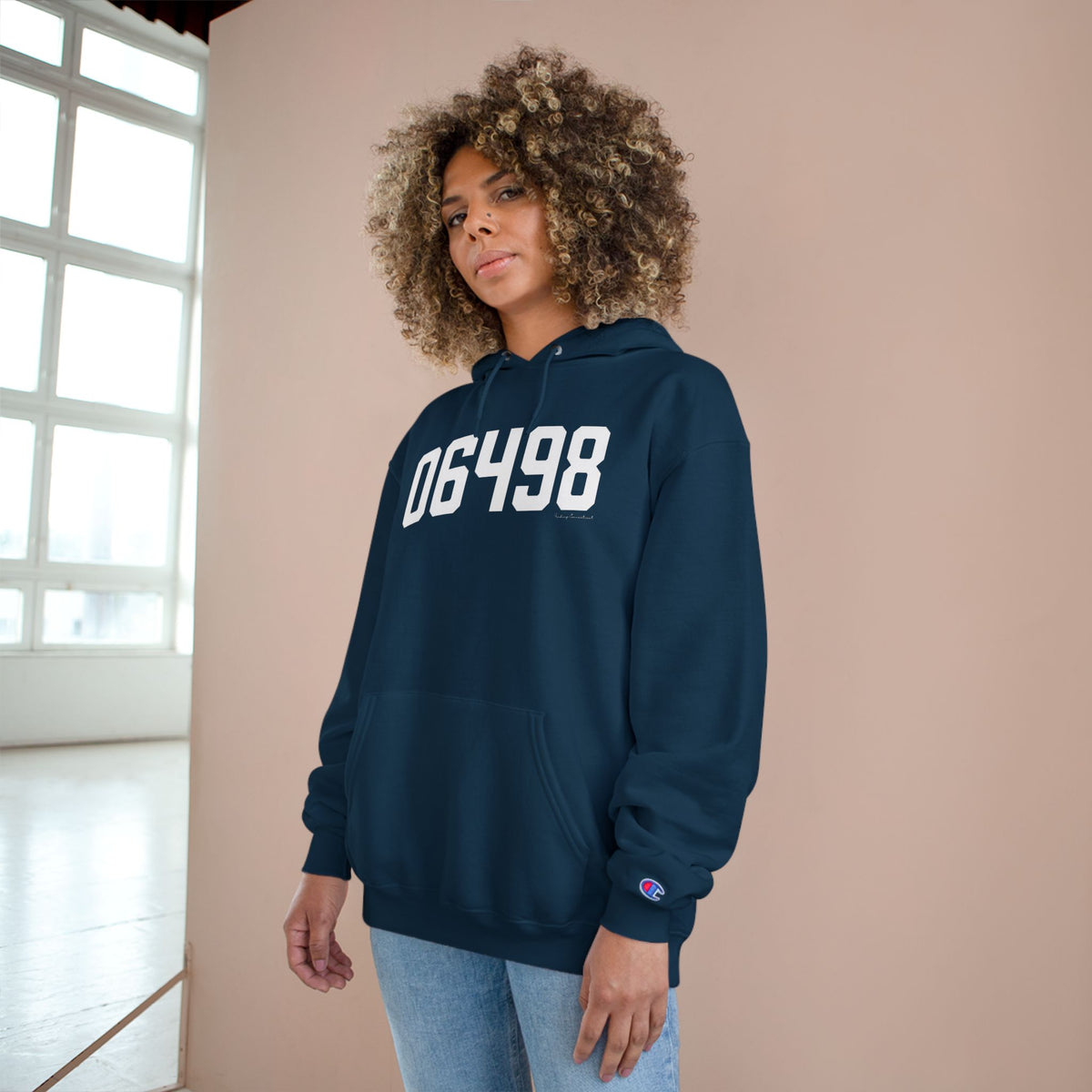 06498 Westbrook CT Zip Code Champion Hoodie