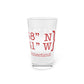 New Canaan Coordinates Pint Glass, 16oz
