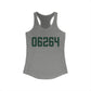 06264 Scotland Connecticut Zip Code Women's Ideal Racerback Tank Top