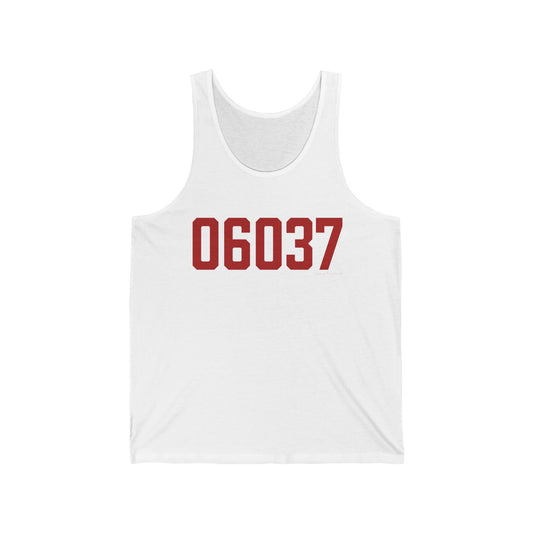 06037 Berlin Connecticut Zip Code Unisex Jersey Tank Top