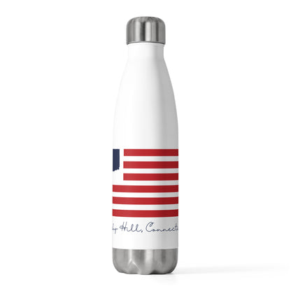 Rocky Hill Connecticut Flag 20oz Insulated Bottle