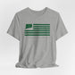 Ledyard Connecticut St. Patrick’s Day Flag Unisex Jersey Short Sleeve T-Shirt