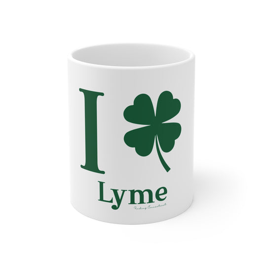I Clover Lyme Mug 11oz