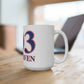 203 New Haven Red White & Blue Mug 15oz
