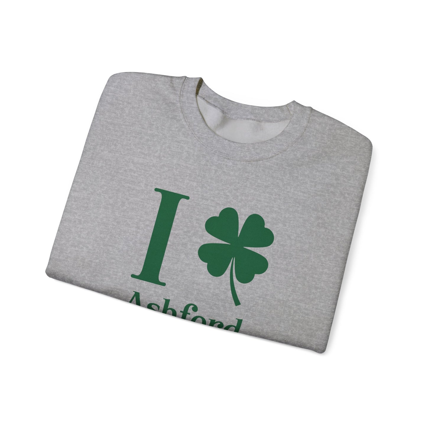 I Clover Ashford Unisex Heavy Blend™ Crewneck Sweatshirt