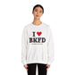 I Heart BKFD Unisex Heavy Blend™ Crewneck Sweatshirt