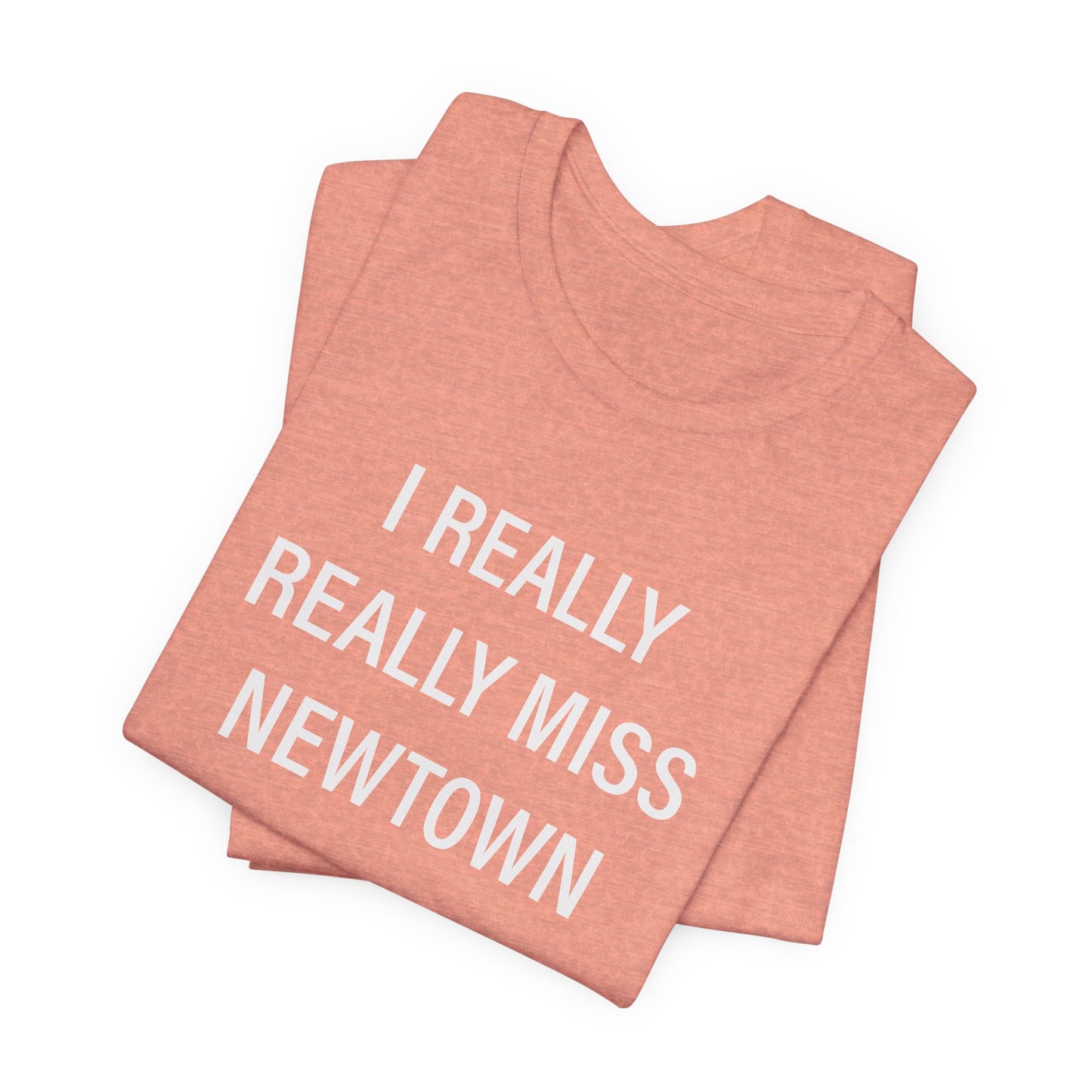 I Really Really Miss Newtown Unisex Jersey Short Sleeve T-Shirt