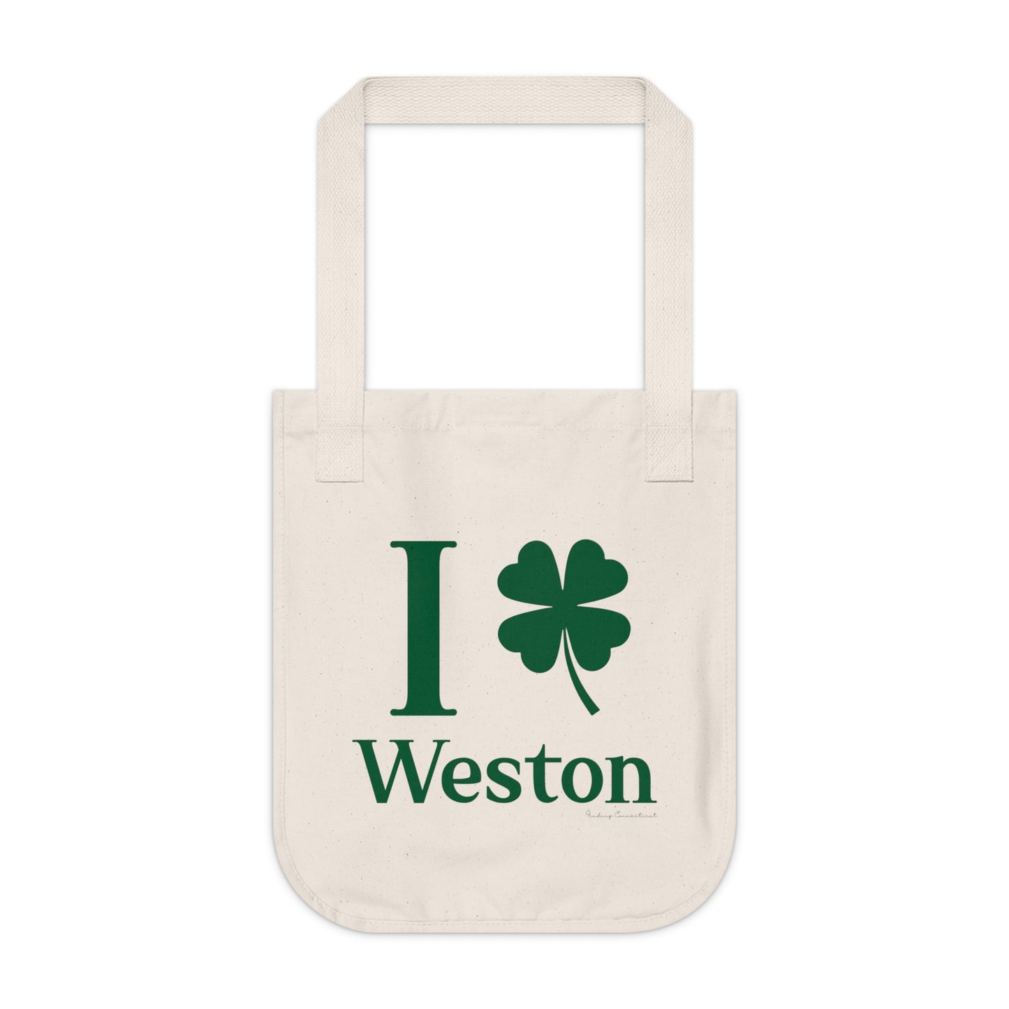 I Clover Weston Organic Canvas Tote Bag