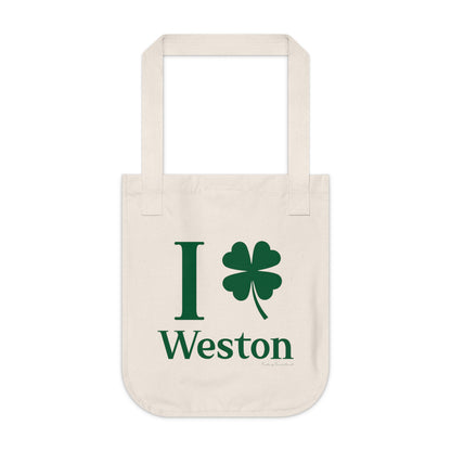 I Clover Weston Organic Canvas Tote Bag