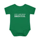 Just a kid from Bristol Infant Baby Rib Bodysuit