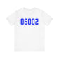 06002 Bloomfield Connecticut Zip Code Unisex Jersey Short Sleeve T-Shirt