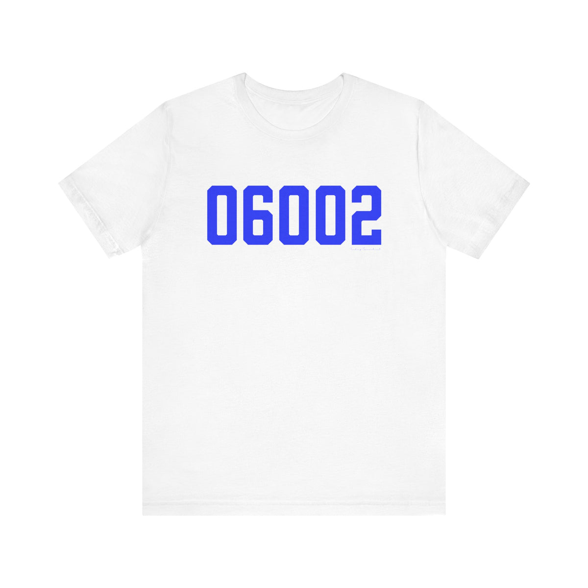 06002 Bloomfield Connecticut Zip Code Unisex Jersey Short Sleeve T-Shirt