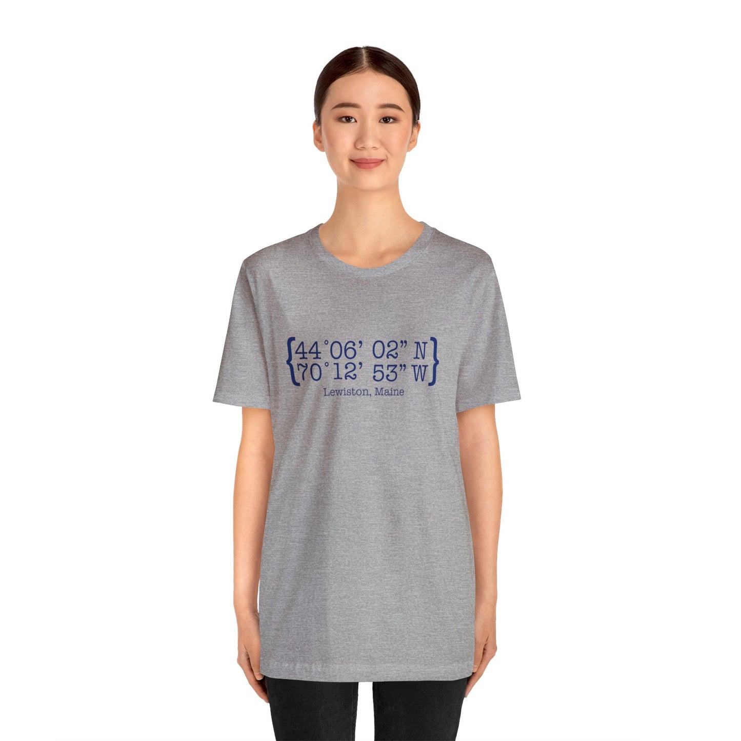 Lewiston Coordinates Unisex Jersey Short Sleeve Tee