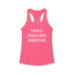 I Really Really Miss Woodstock Women's Ideal Racerback Tank Top