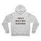 I Really Really Miss Black Rock Unisex Sponge Fleece Pullover Hoodie