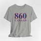 860 Canaan Red White & Blue Unisex Jersey Short Sleeve T-Shirt