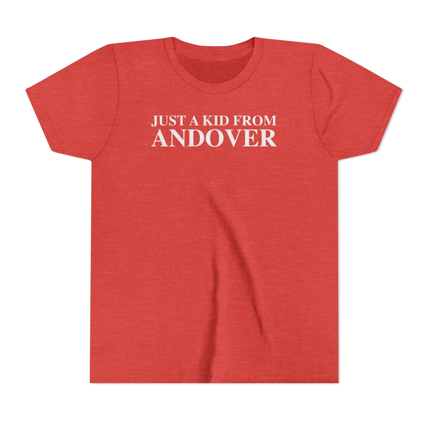 Just a kid from Andover Youth Short Sleeve T-Shirt