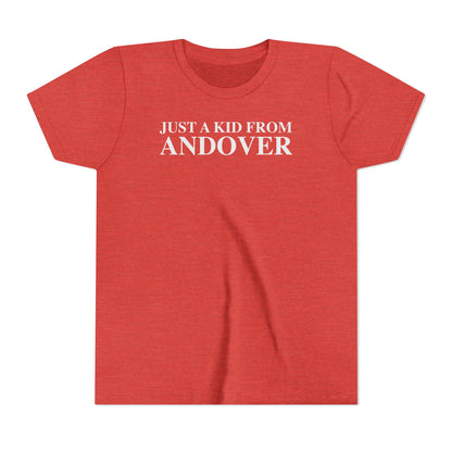 Just a kid from Andover Youth Short Sleeve T-Shirt