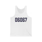 06067 Rocky Hill Connecticut Zip Code Unisex Jersey Tank Top