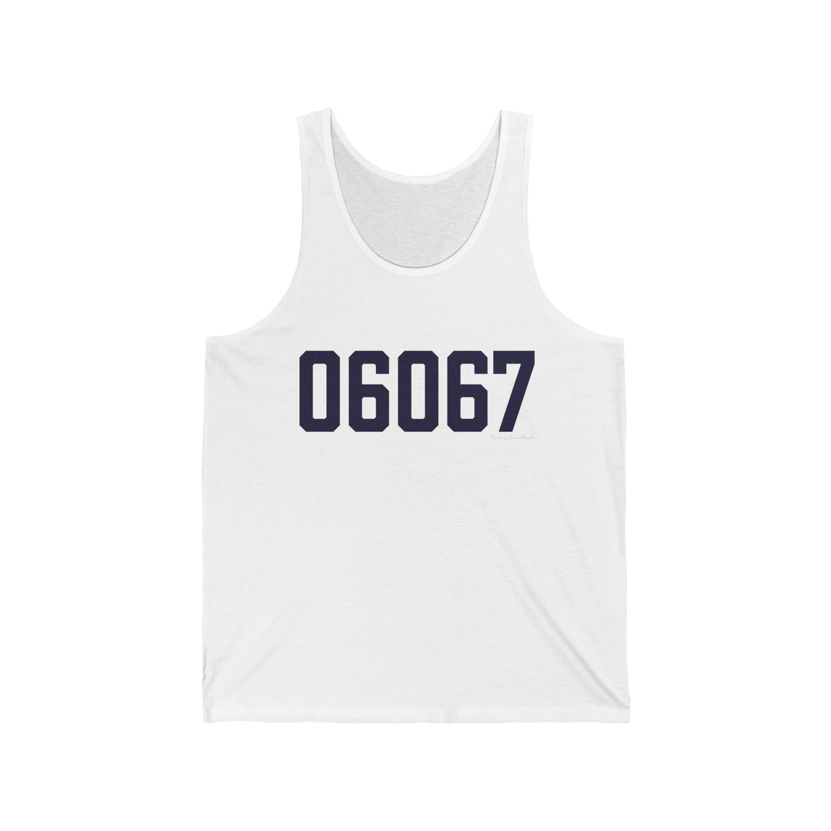 06067 Rocky Hill Connecticut Zip Code Unisex Jersey Tank Top