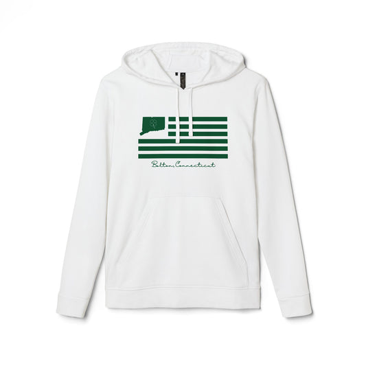 Bolton Connecticut St. Patrick’s Day Flag adidas Unisex Fleece Hoodie