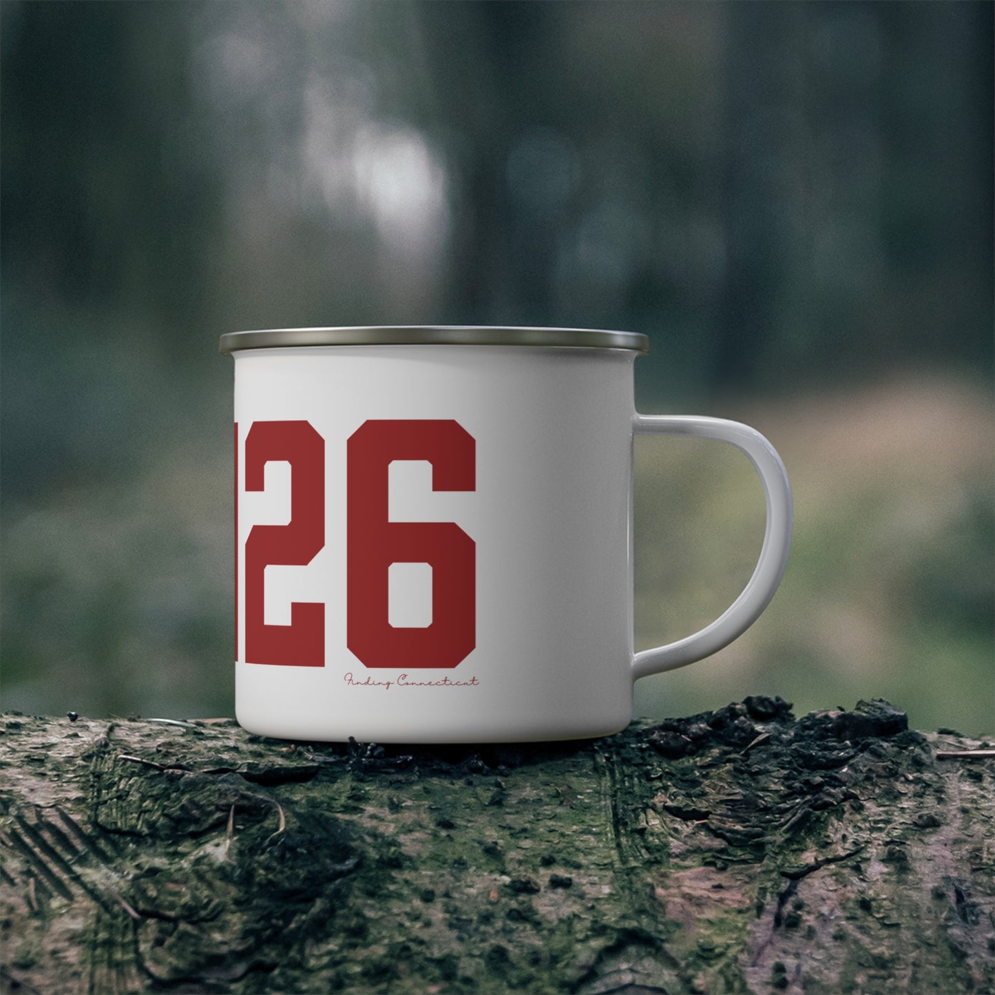 06426 Essex Connecticut Zip Code Enamel Camping Mug
