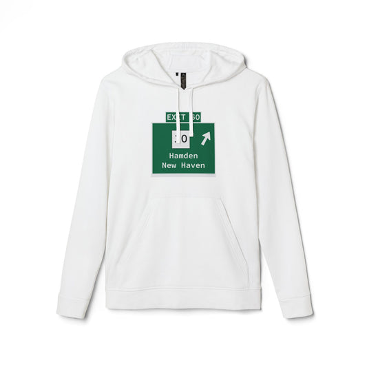 Vintage WCP Exit 60 Sign adidas Unisex Fleece Hoodie