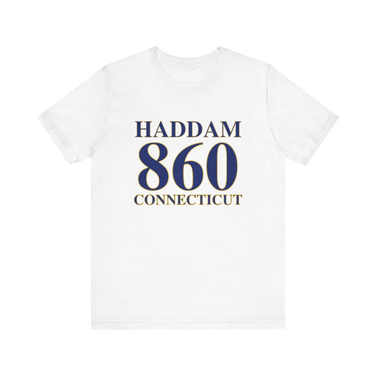 Haddam 860 Connecticut Unisex Jersey Short Sleeve Tee