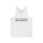 Just a kid from Franklin Unisex Jersey Tank Top