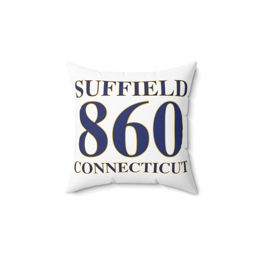 Suffield 860 Connecticut Polyester Square Pillow