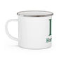 I Clover Harwinton Enamel Camping Mug