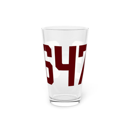 06473 North Haven Connecticut Zip Code Pint Glass, 16oz